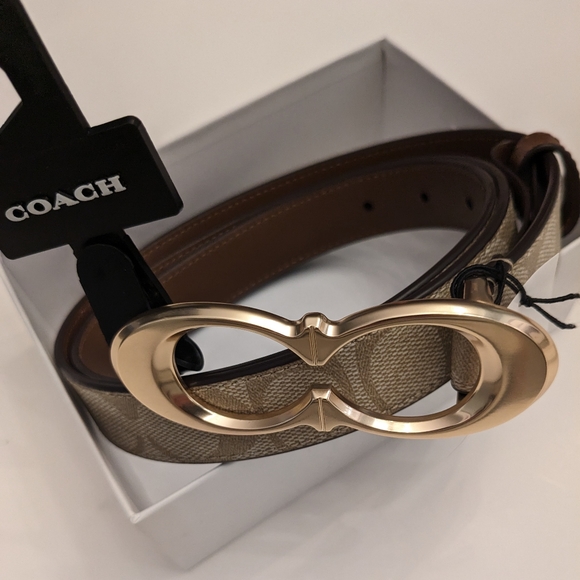 Coach  signature belt  size L NWT - Picture 5 of 8